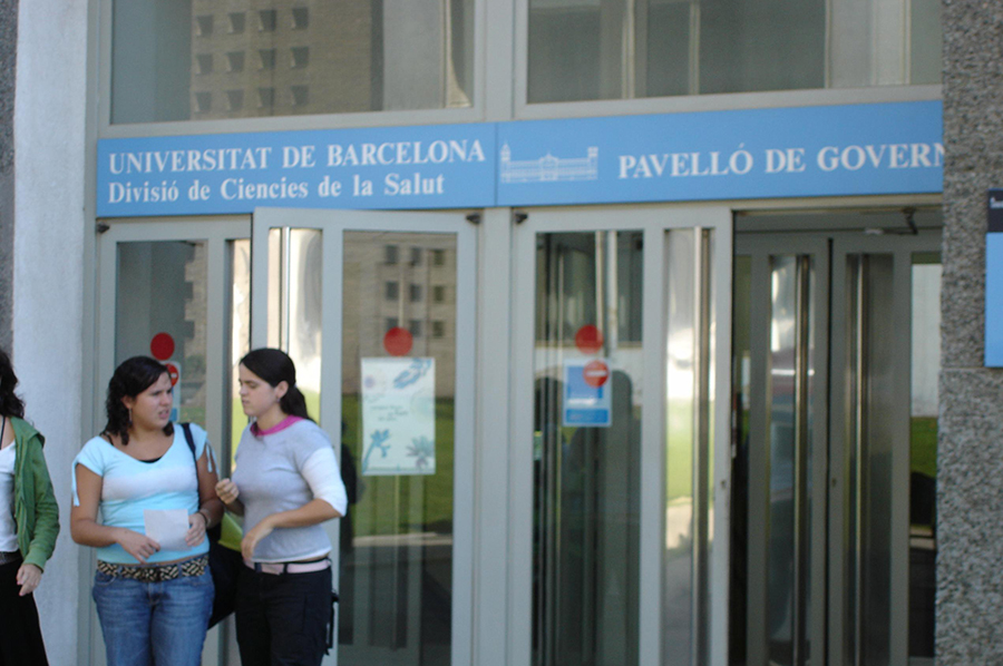 Escuela de enfermería de la Universidad de Barcelona