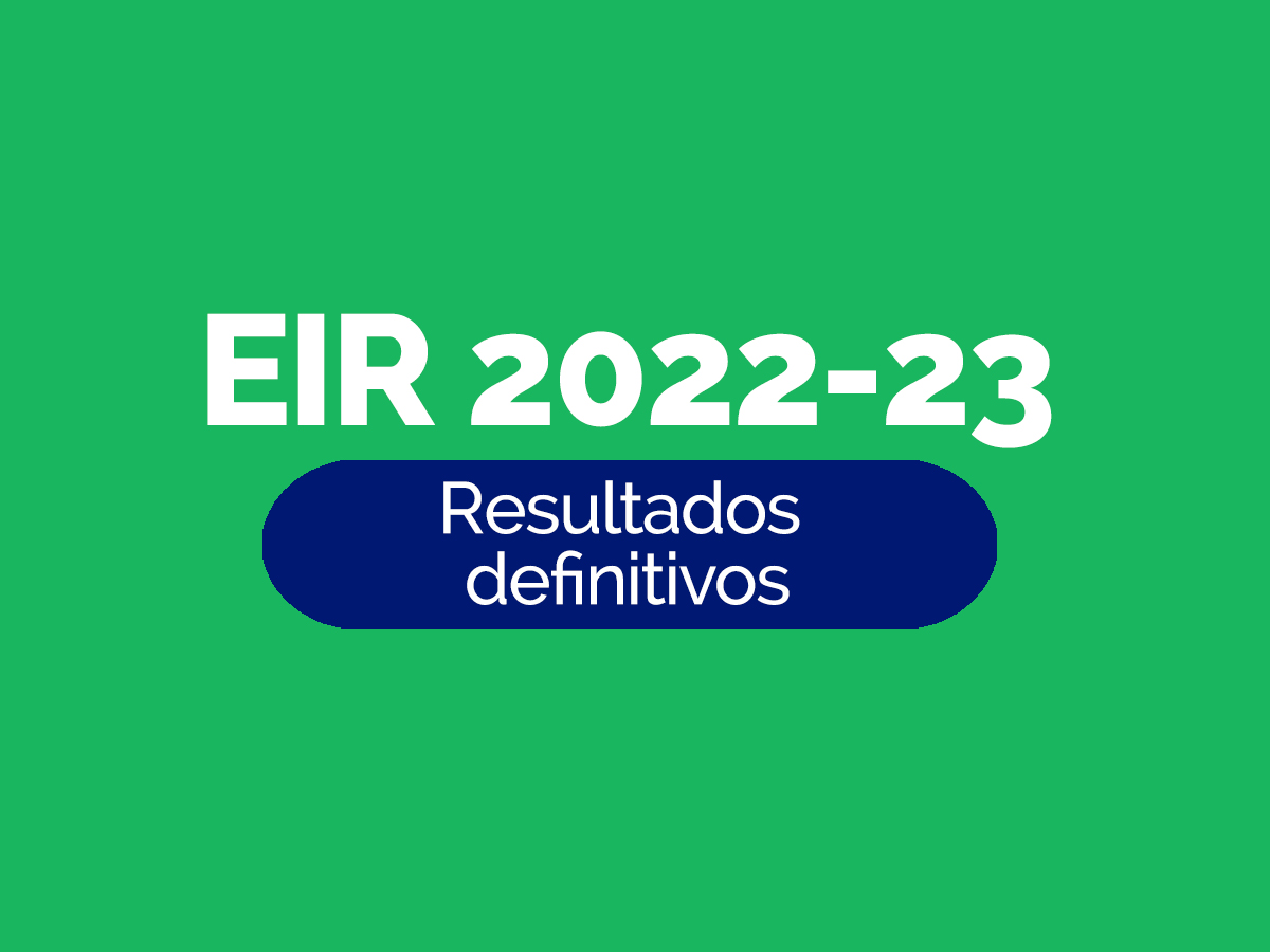 EIR 2022: resultados definitivos