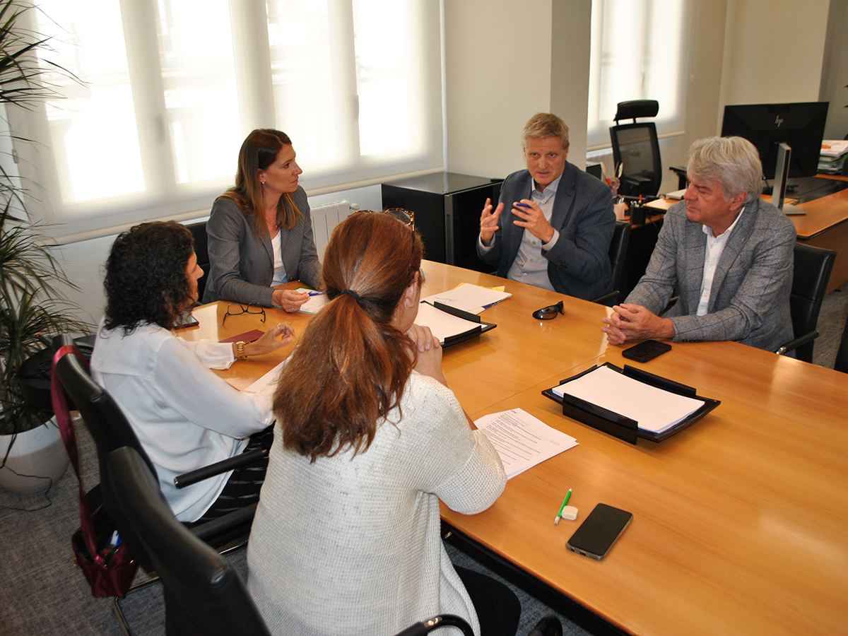 Reunión de SATSE con la Confederación Europea de Sindicatos Independientes