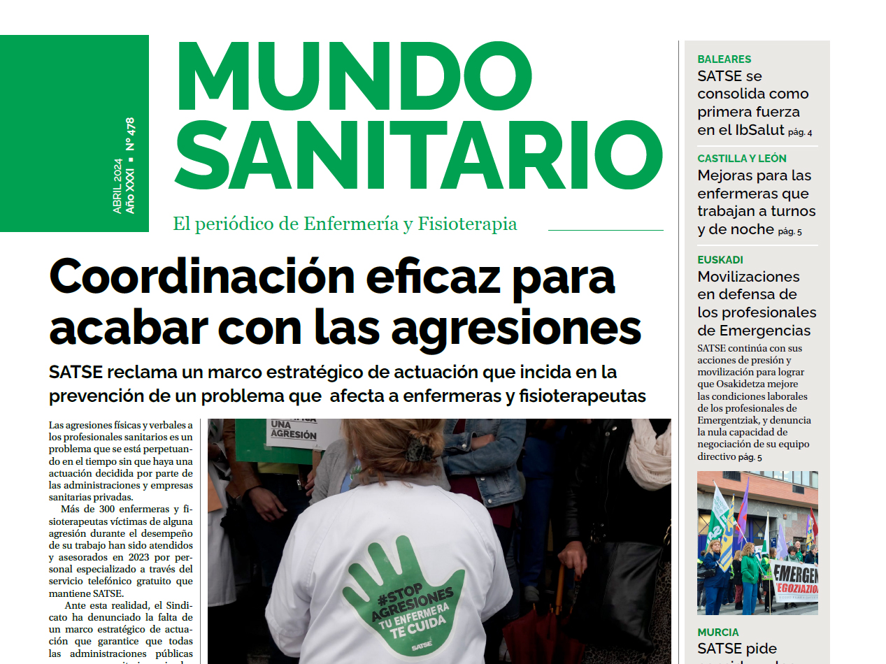 Mundo Sanitario: Abril 2024